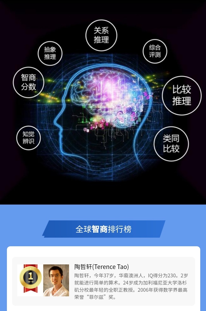 国际权威智商测验-联合型瑞文智力测验